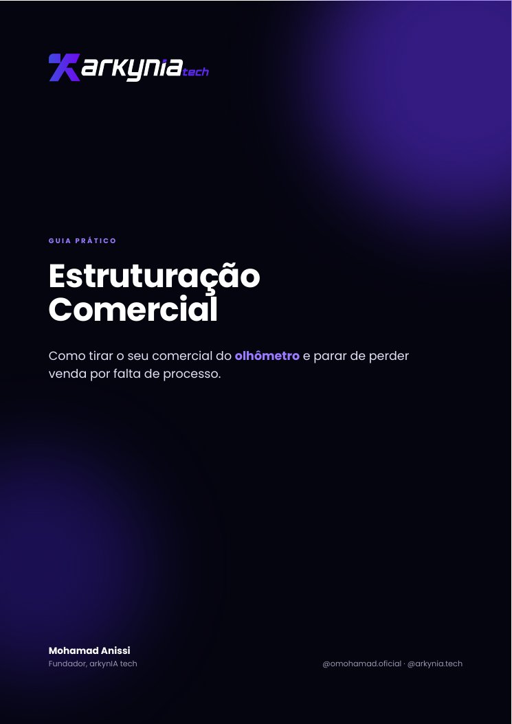 Capa do Guia de Estruturação Comercial